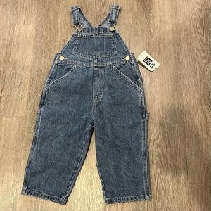 URit Medium Wash Denim Overalls Toddler Size 2T